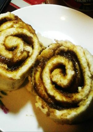A picture of Rollo de canela al microondas.