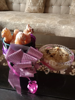 A picture of Churros With Coffee Sauce 🤎🤎.