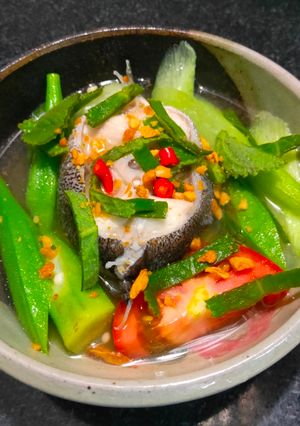 Hình của món Canh chua cá Bớp.