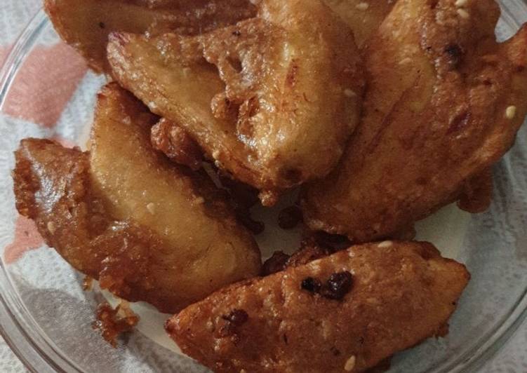 Pisang goreng wijen