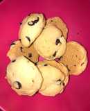 Galletas de vainilla con coco y chips de chocolate