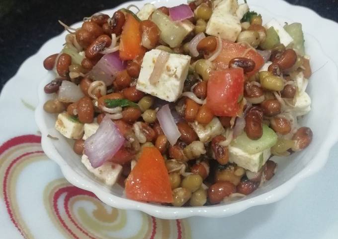 Mixed Sprouts Chaat