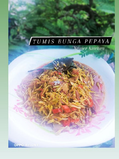 Foto resep Tumis Bunga Pepaya