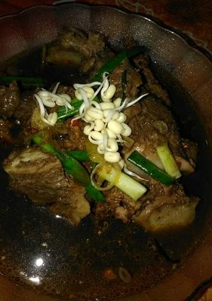 Foto resep Rawon tulang sapi