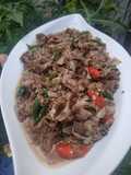 Tumis bunga tuba