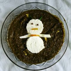 Palak methi paneer A picture of Palak methi paneer.