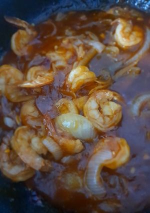 Foto resep Udang saus asam manis Bumbu Bamboe