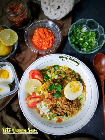 Cara Gampang Menyiapkan Resep Soto Daging Sapi yang Lezat Sekali Anti Ribet, Mantap