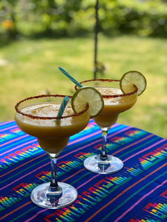 A picture of Margaritas de mango.