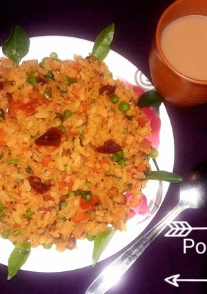पोहा बिरयानी (poha Biryani recipe in Hindi) रेसिपी मुख्य फोटो