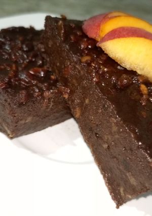 Una foto de Brownie en 1 paso (sin harina- ni azúcar agregada)