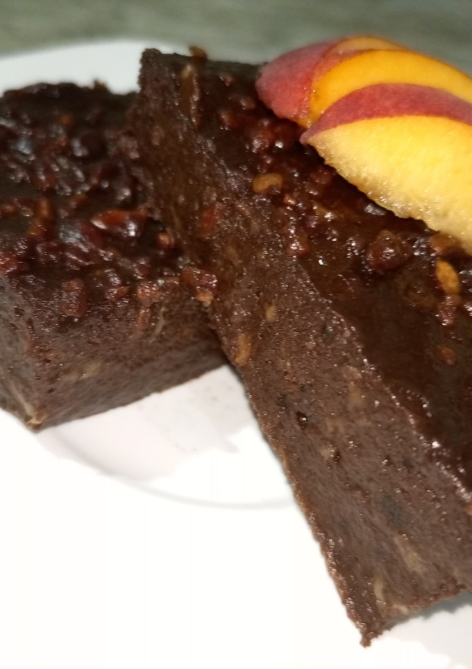 Una foto de Brownie en 1 paso (sin harina- ni azúcar agregada)
