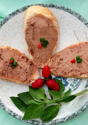 Hình của món Pate chay.