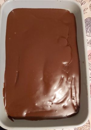 صورة لوصفة كيكة الشوكولاتة بالخلاط