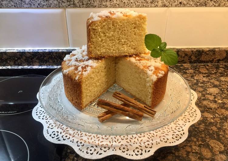 Bizcocho Brioche de mantequilla y naranja