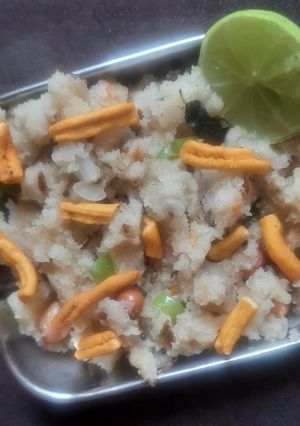 A picture of जीरा रवा उपमा.
