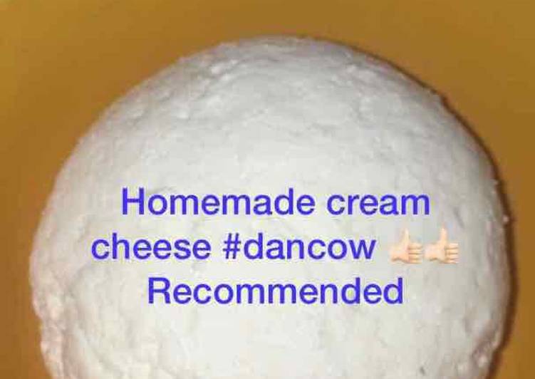 Cream cheese homemade #keto dancow bubuk