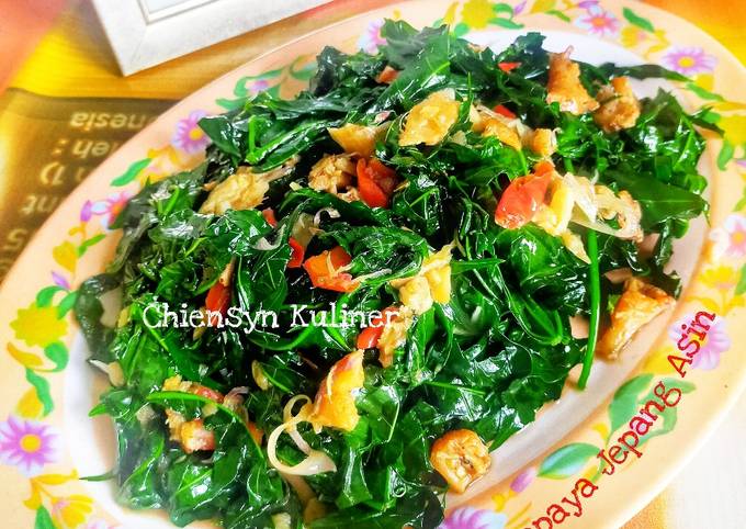 Resep Tumis Daun Pepaya Jepang Asin Oleh Chiensyn Kuliner Cookpad