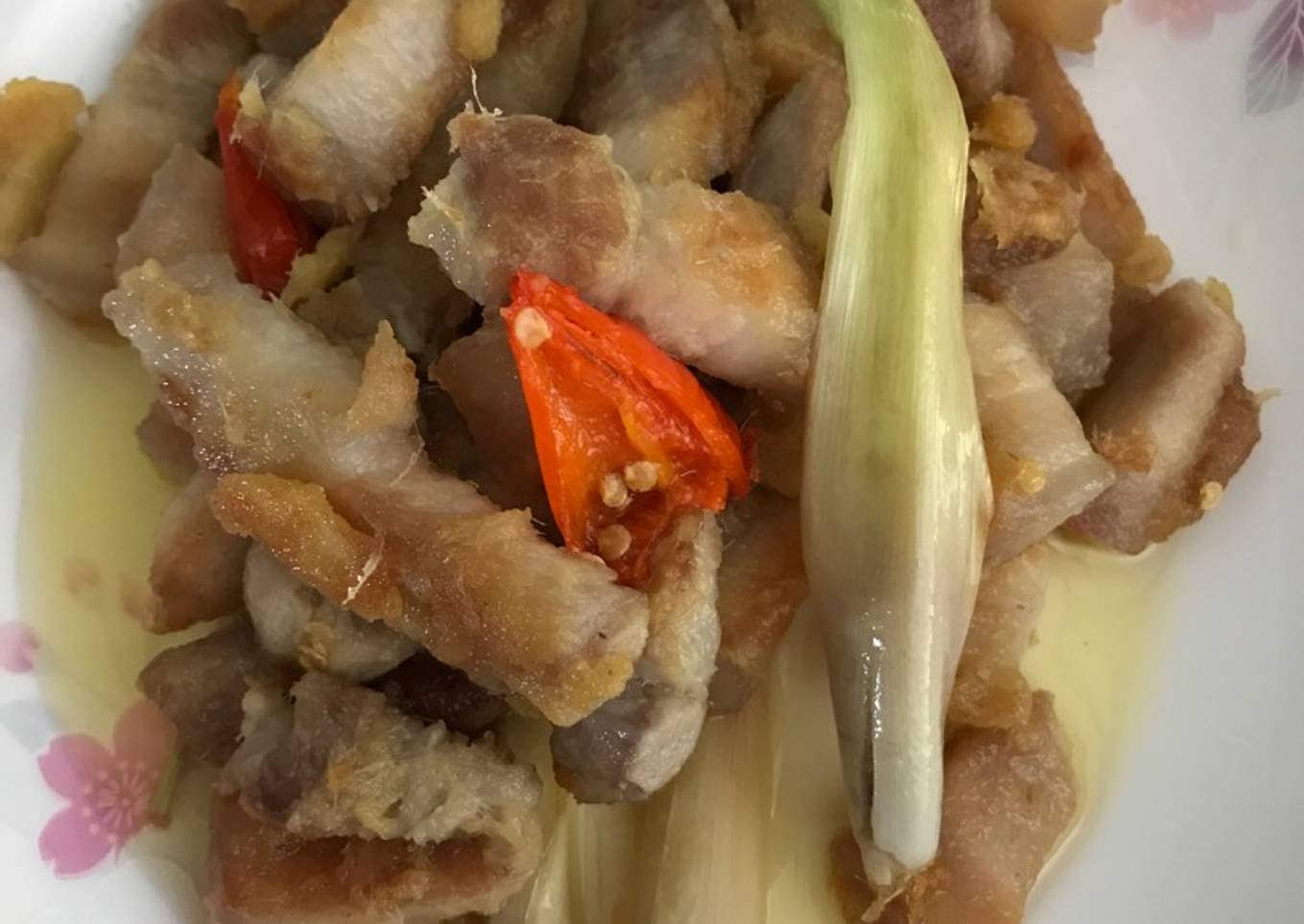 Ginger pork