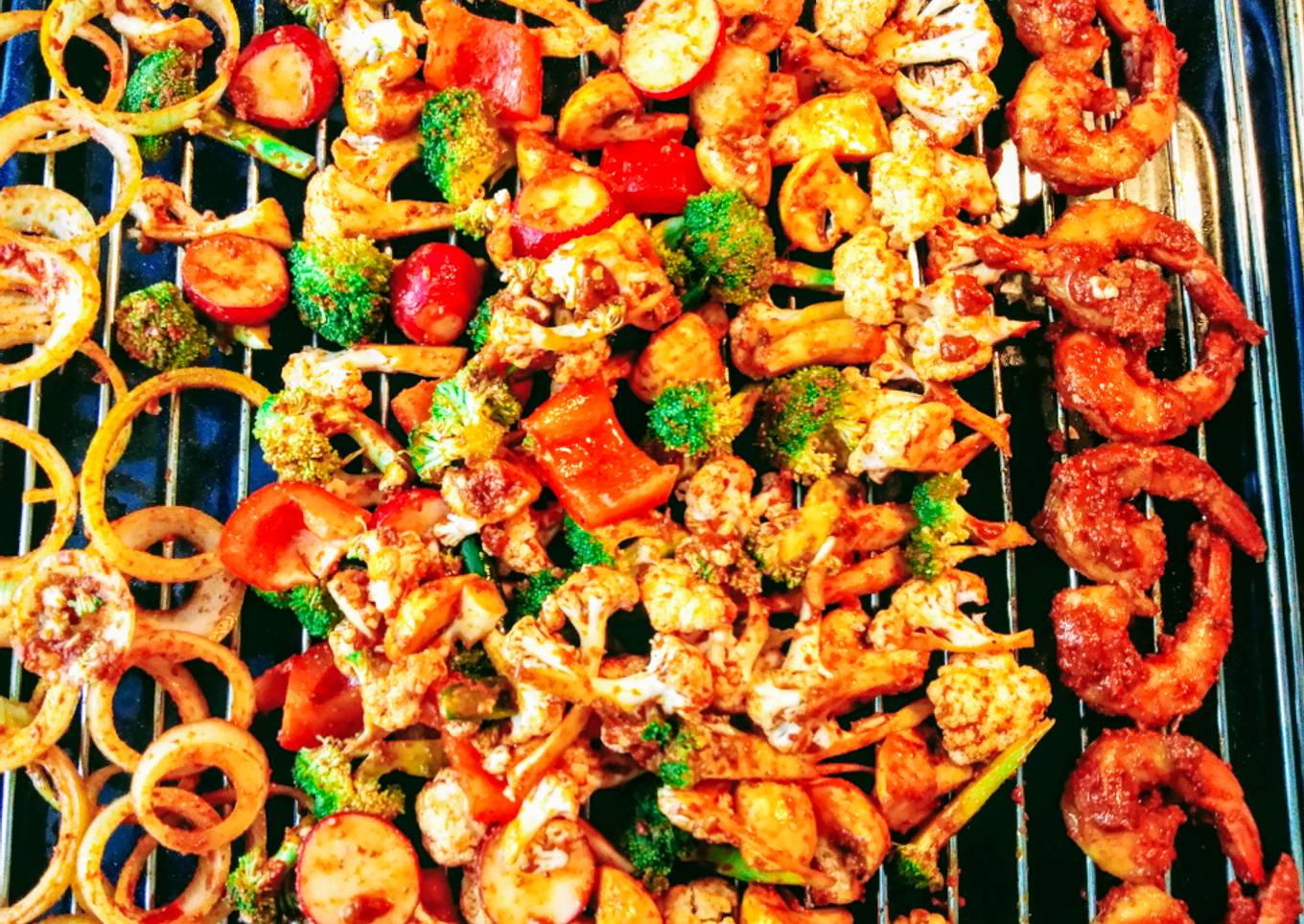 Thai Garlic Prawns BBQ