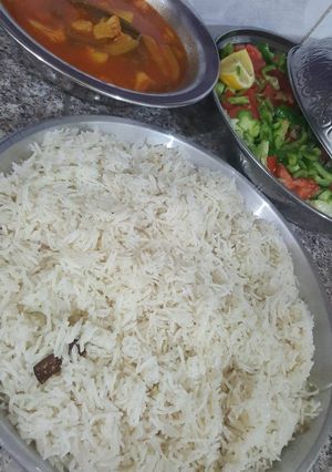 صورة لوصفة أرز ابيض