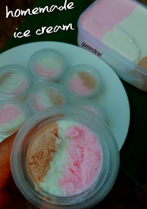 Foto resep Homemade Ice Cream