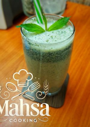 عکسی از دستور میلک شیک نعنایی