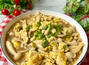 Foto resep Jamur Shimeji Cah Telur