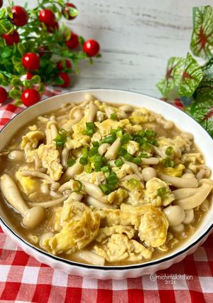 Foto resep Jamur Shimeji Cah Telur