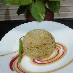 A picture of Spinach Rice.