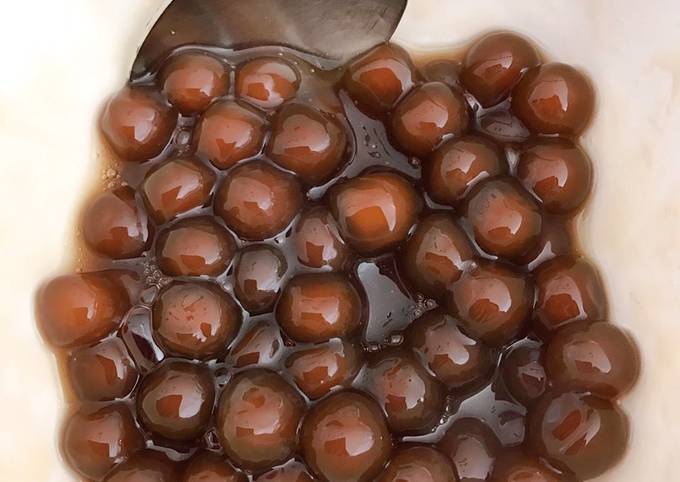 Steps to Prepare Any-night-of-the-week Brown sugar bubbles