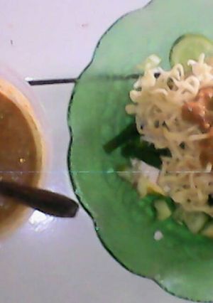 Foto resep pecel sayur