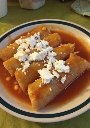 Una foto de Enchiladas de atún