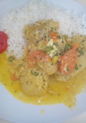 Una foto de Fricasé de pollo