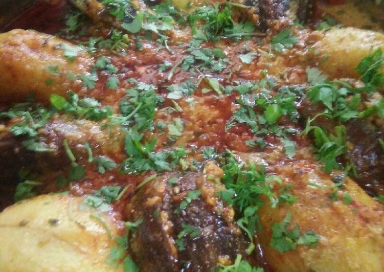 One Simple Word To Stuffed brinjal and potatoes masalas