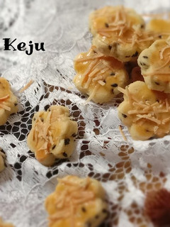 Foto resep Kue Kering Wijen Hitam Keju