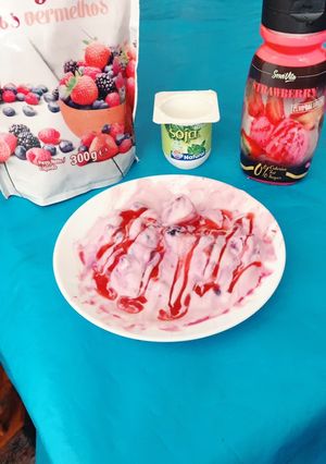 Una foto de Postre bajo en calorías