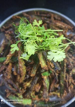 A picture of Crispy Bhindi💚.