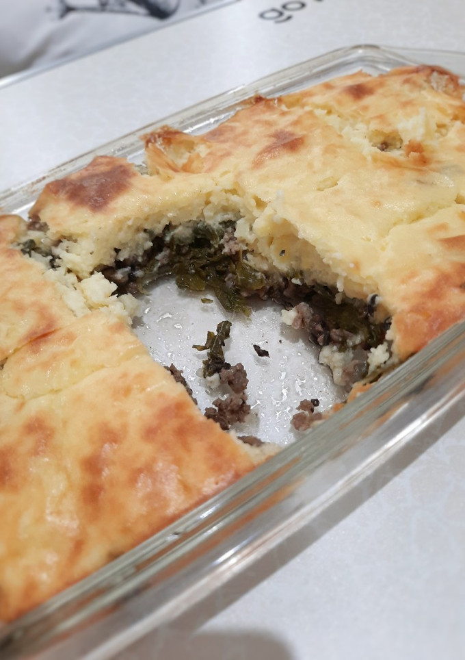 Foto resep Pastel Tutup Daging Bayam