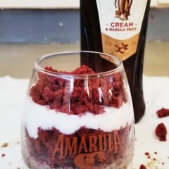 A picture of Red Velvet Amarula Parfait.