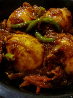 A picture of Egg Curry.