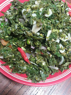 Foto resep Tumis daun singkong