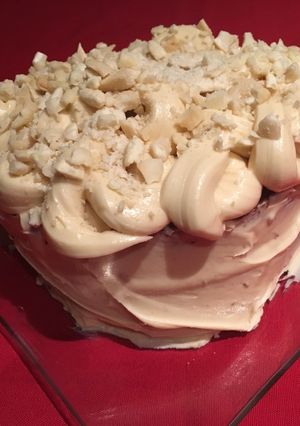 Una foto de Tarta de café