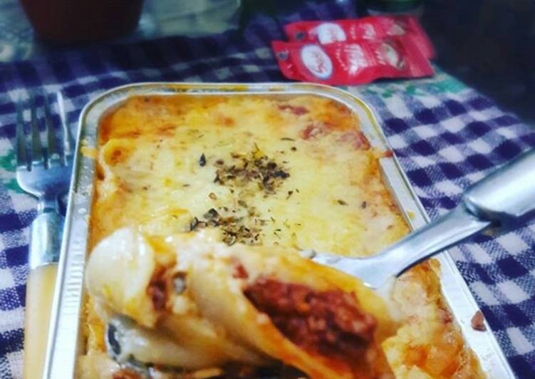 Resep Lasagna Simple Anti Gagal
