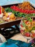 Sophisticated 7 tier chaat!