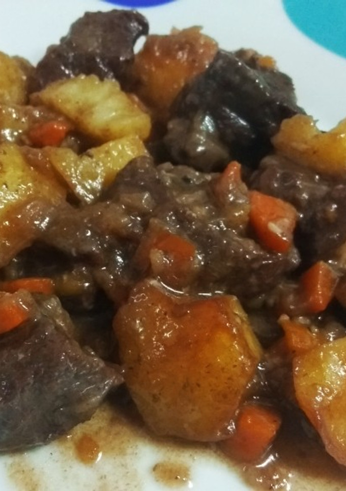 Una foto de Carne guisada con patatas