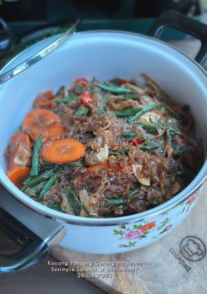 Gambar Kacang Panjang Goreng Bersuhun