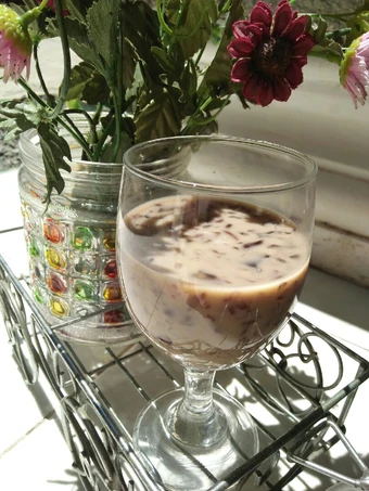 Cara Mudah Membuat Resep Es cincau cappucino yang Uenak Anti Ribet, Mantap Sekali