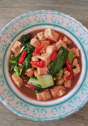Foto resep Tahu Pokcoy saus tiram