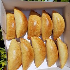 A picture of Nigerian meat pie dough.